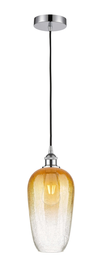 Edison Mini Pendant Antique Brass 7 Inch