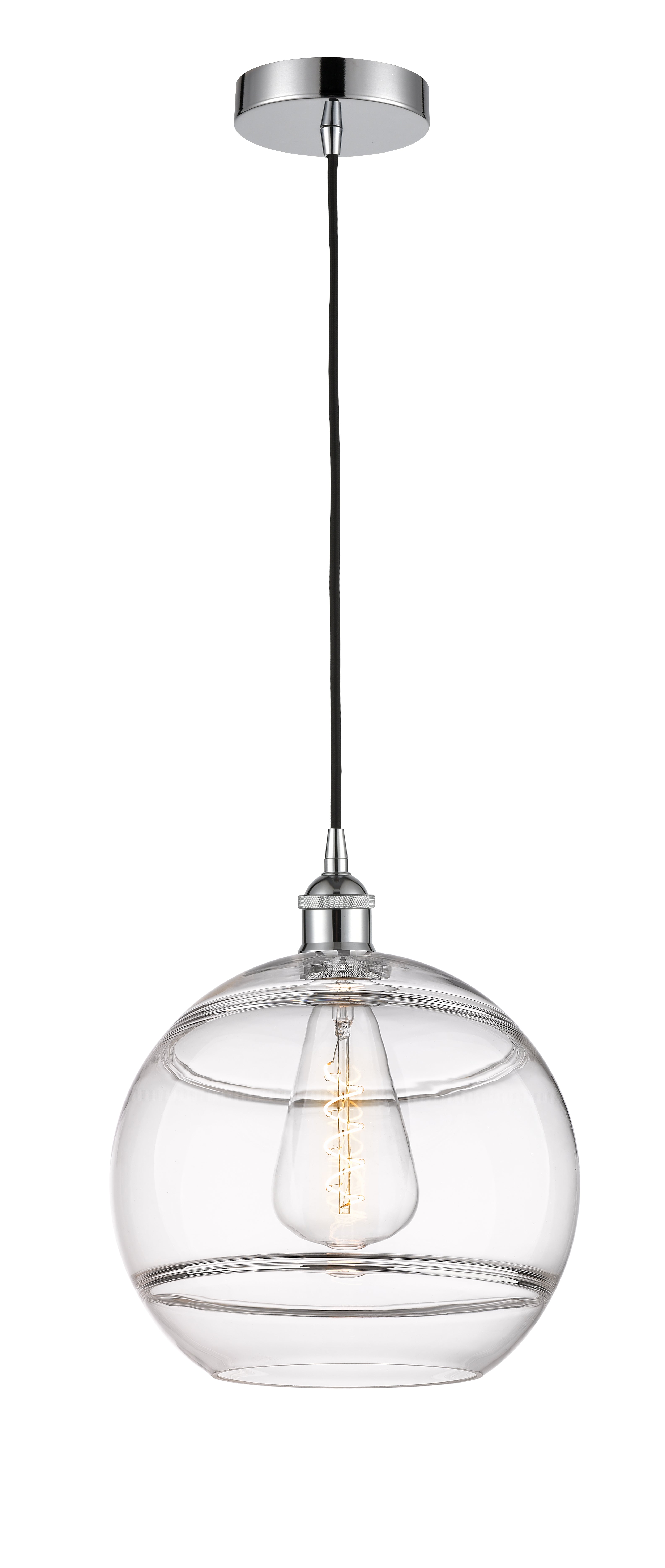 Edison Mini Pendant Antique Brass Cast Brass