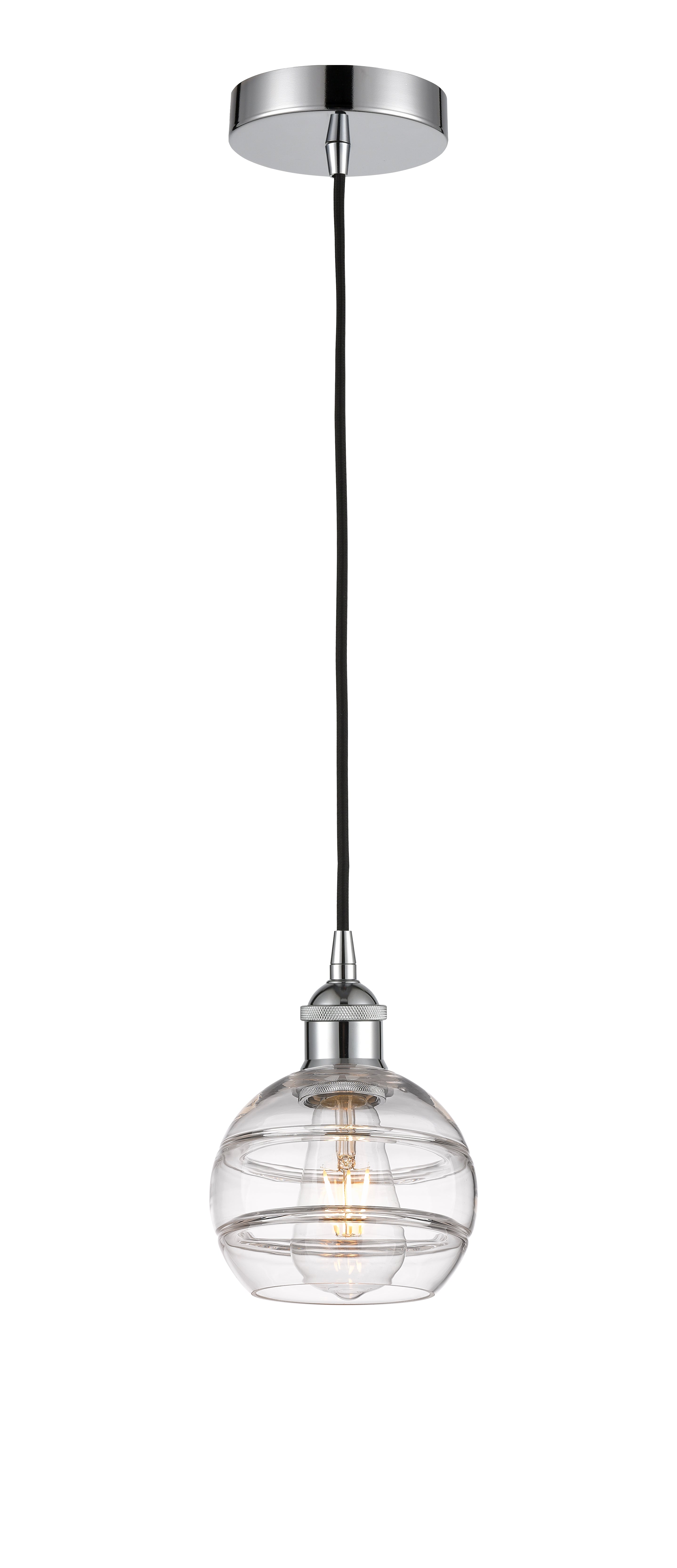 Edison Mini Pendant Antique Brass 5.875 Inch