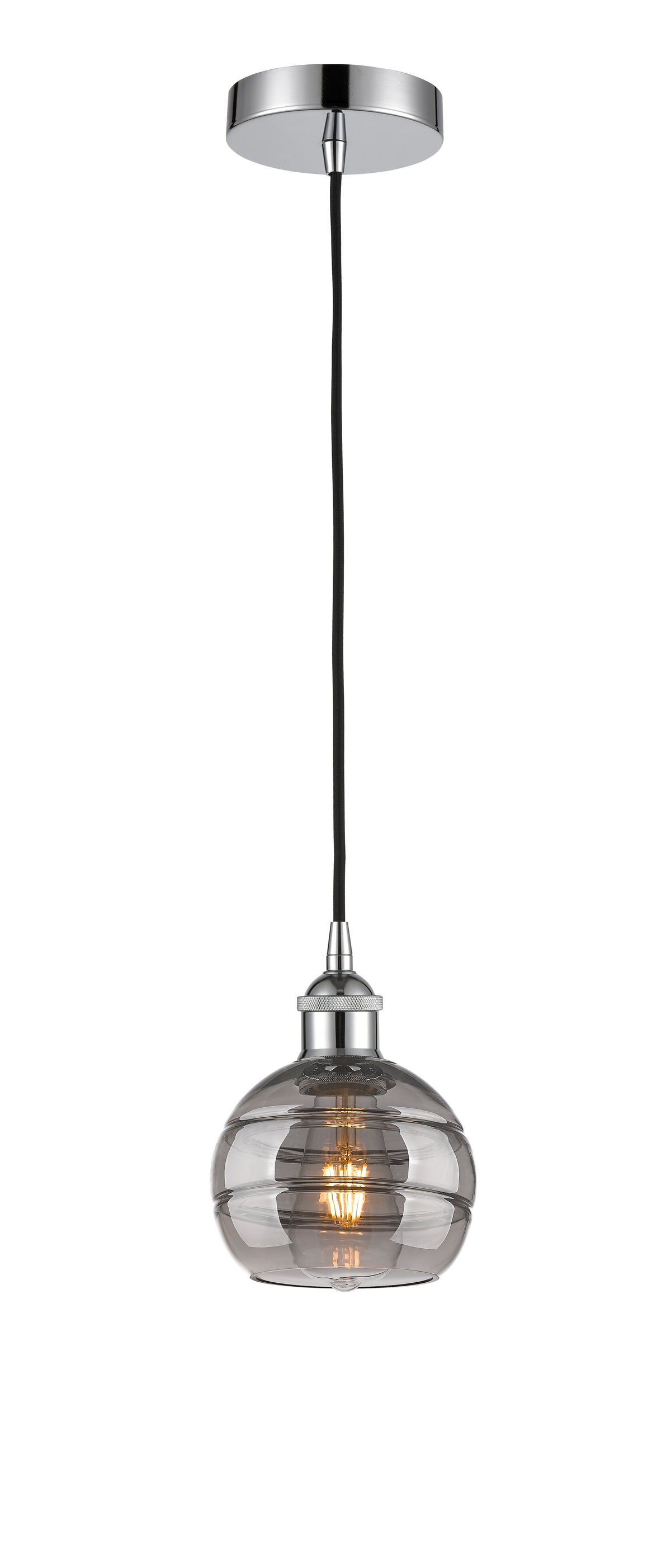 Edison Mini Pendant Antique Brass 5.875 Inch