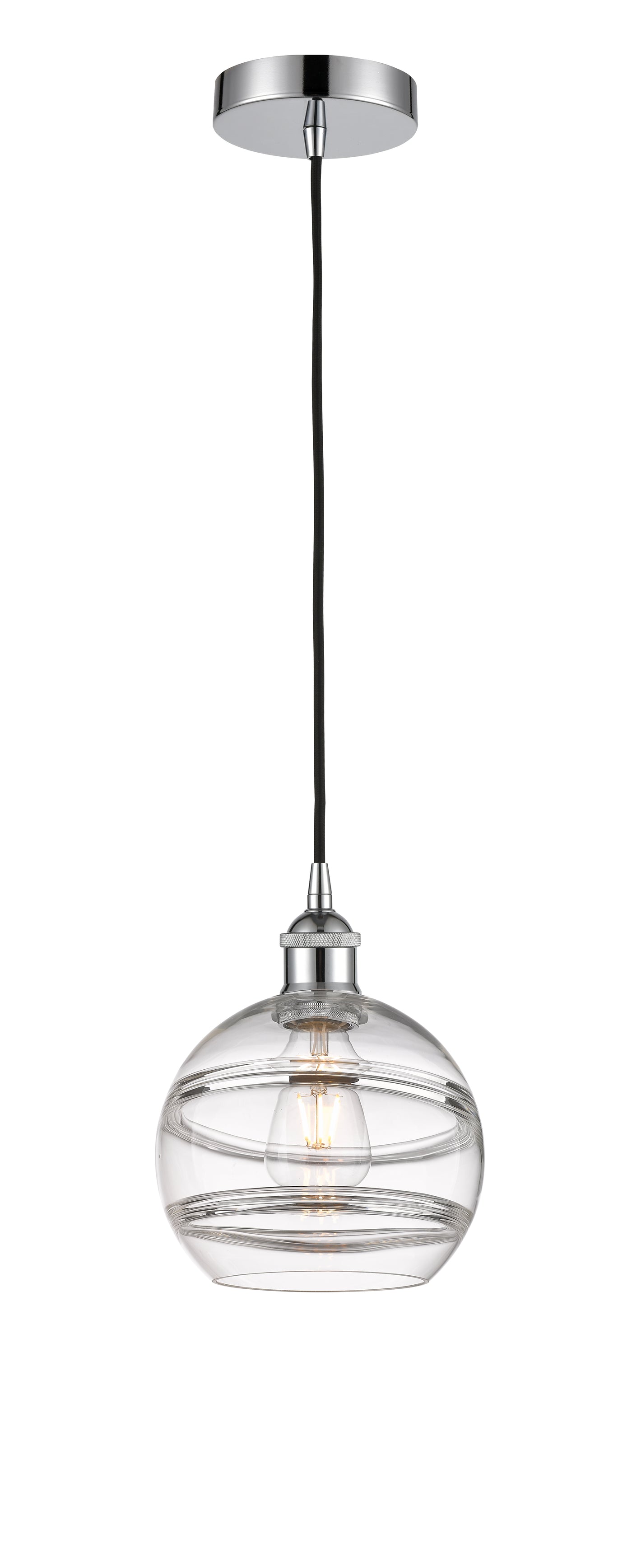 Edison Mini Pendant Antique Brass Cast