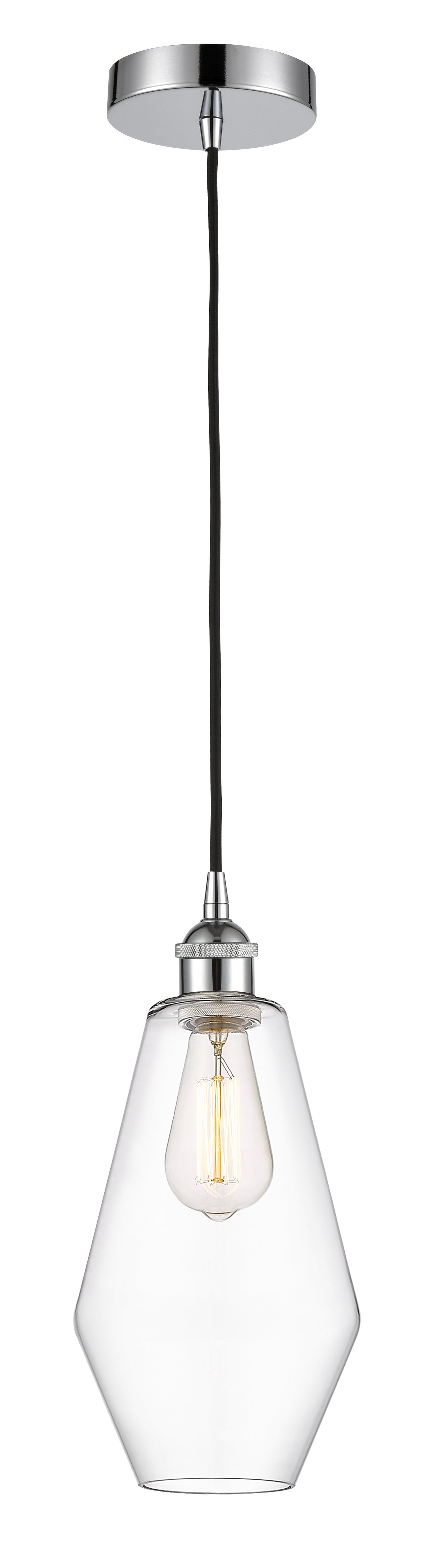 Edison Mini Pendant Antique Brass Finish