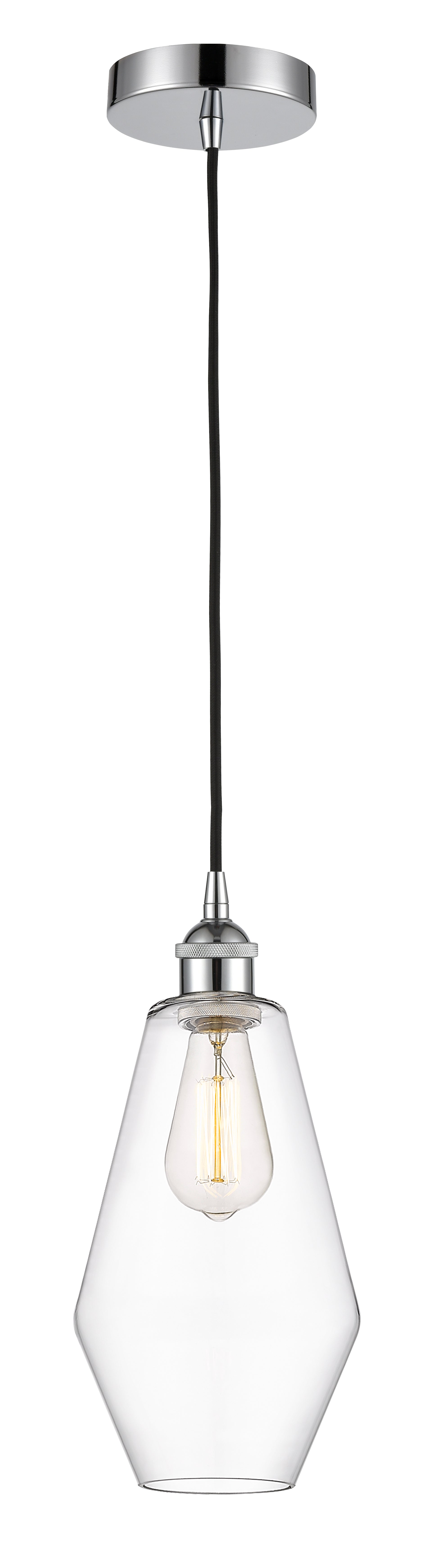 Edison Mini Pendant Antique Brass Finish