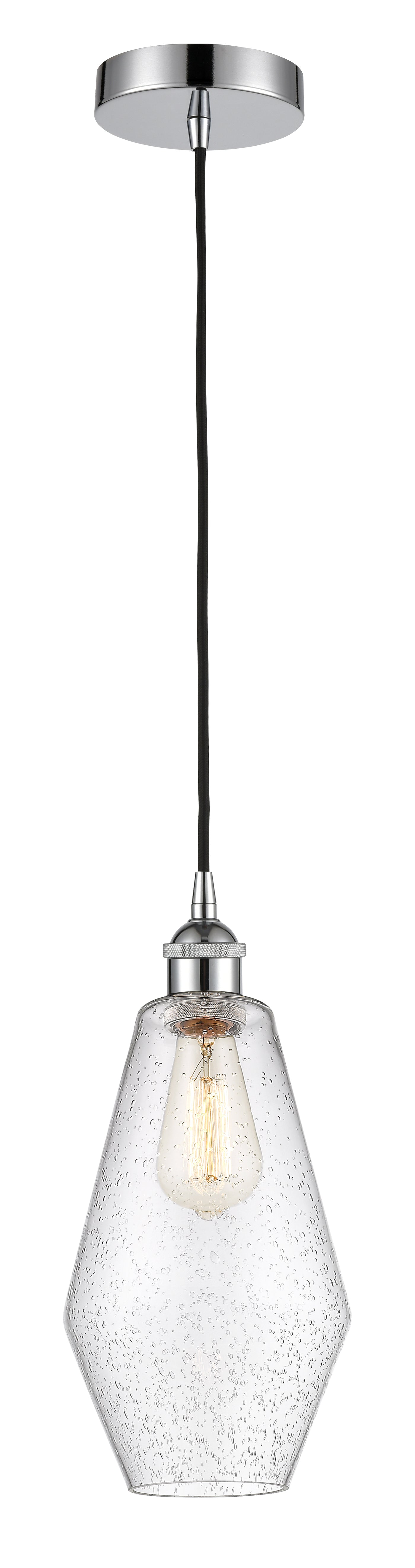 Edison Mini Pendant Antique Brass Finish