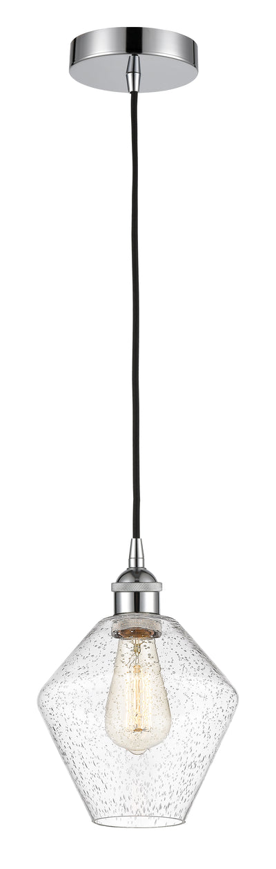 Edison Mini Pendant Cast Glass Brass