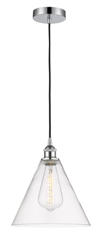 Edison Mini Pendant Antique Brass Glass
