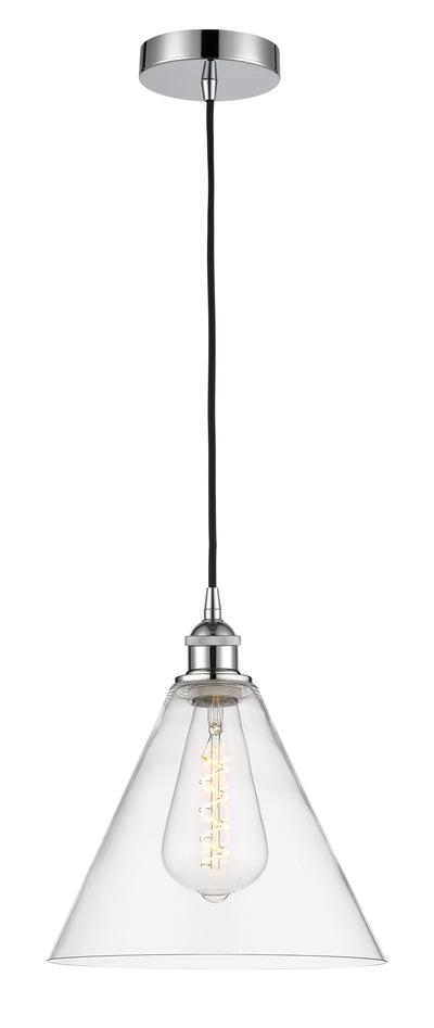 Edison Mini Pendant Antique Brass Glass