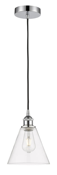 Edison Mini Pendant 8 Inch Antique Brass
