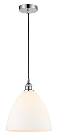 Edison Mini Pendant Cast Brass 12 Inch