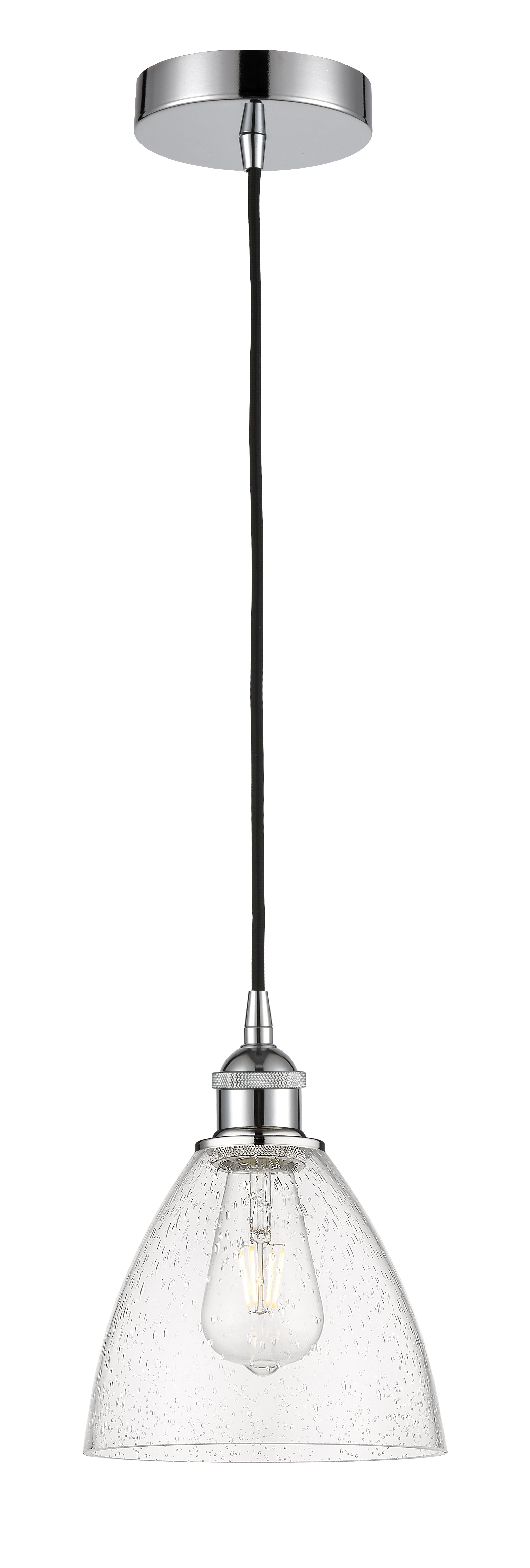 Edison Mini Pendant Antique Brass Finish