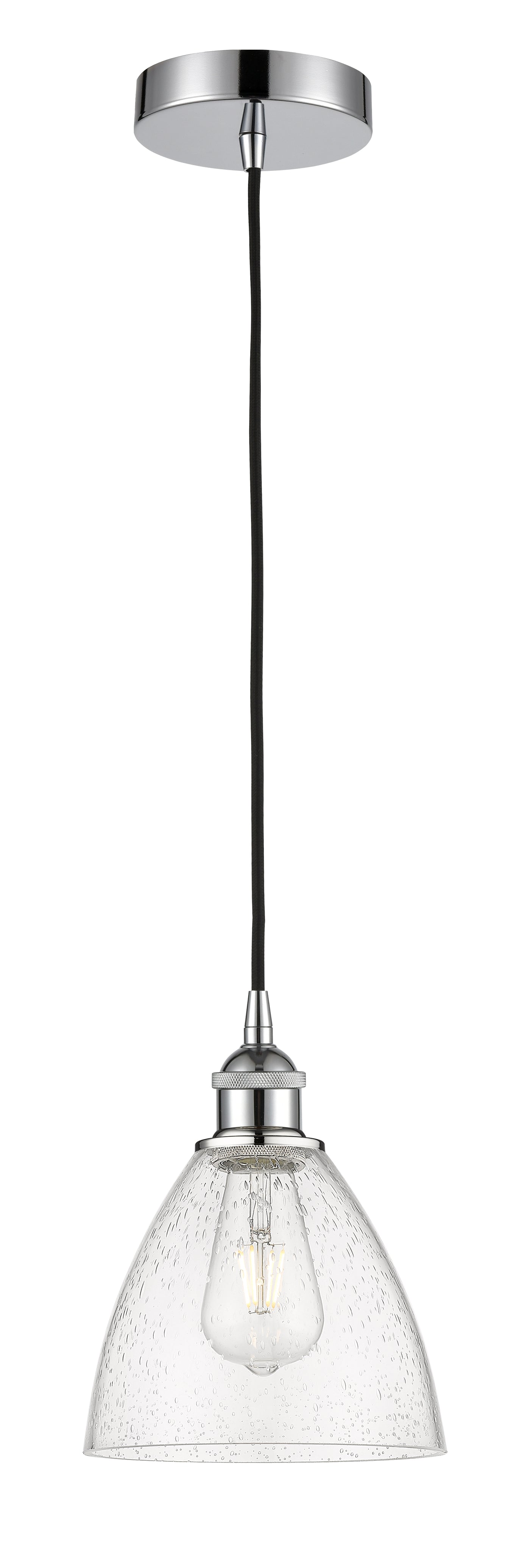 Edison Mini Pendant Antique Brass Cast