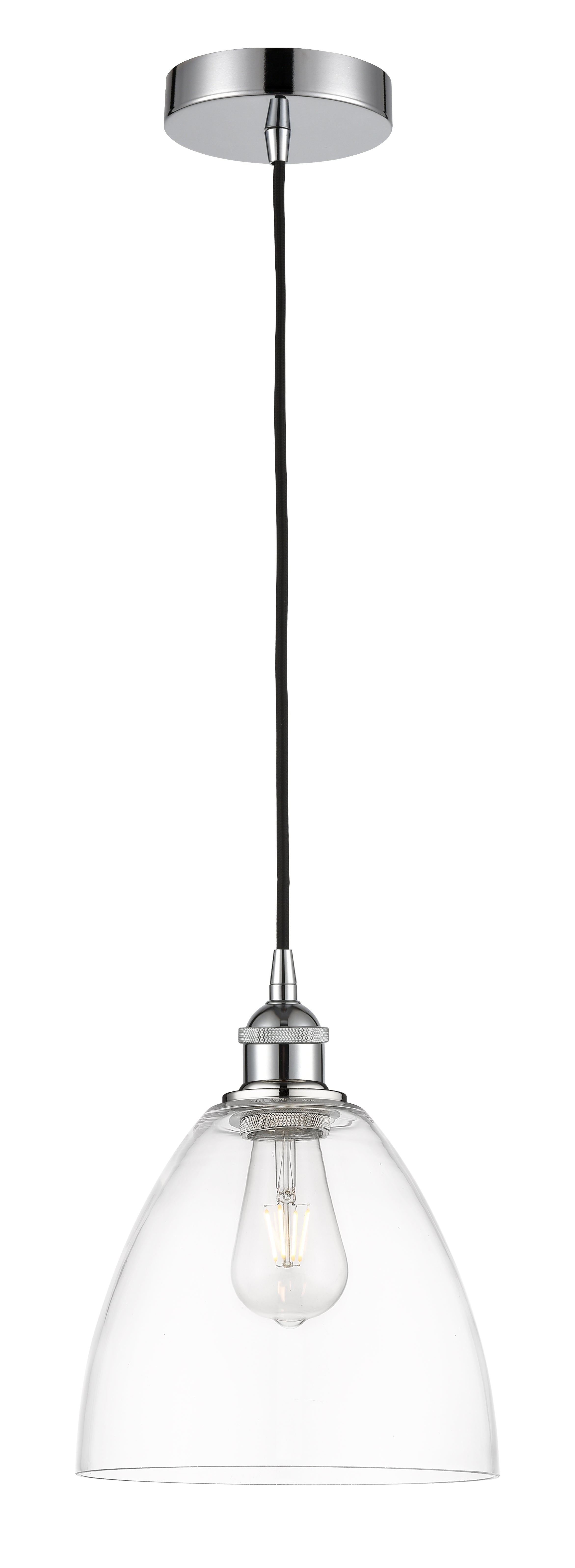 Edison Mini Pendant Antique Brass Finish