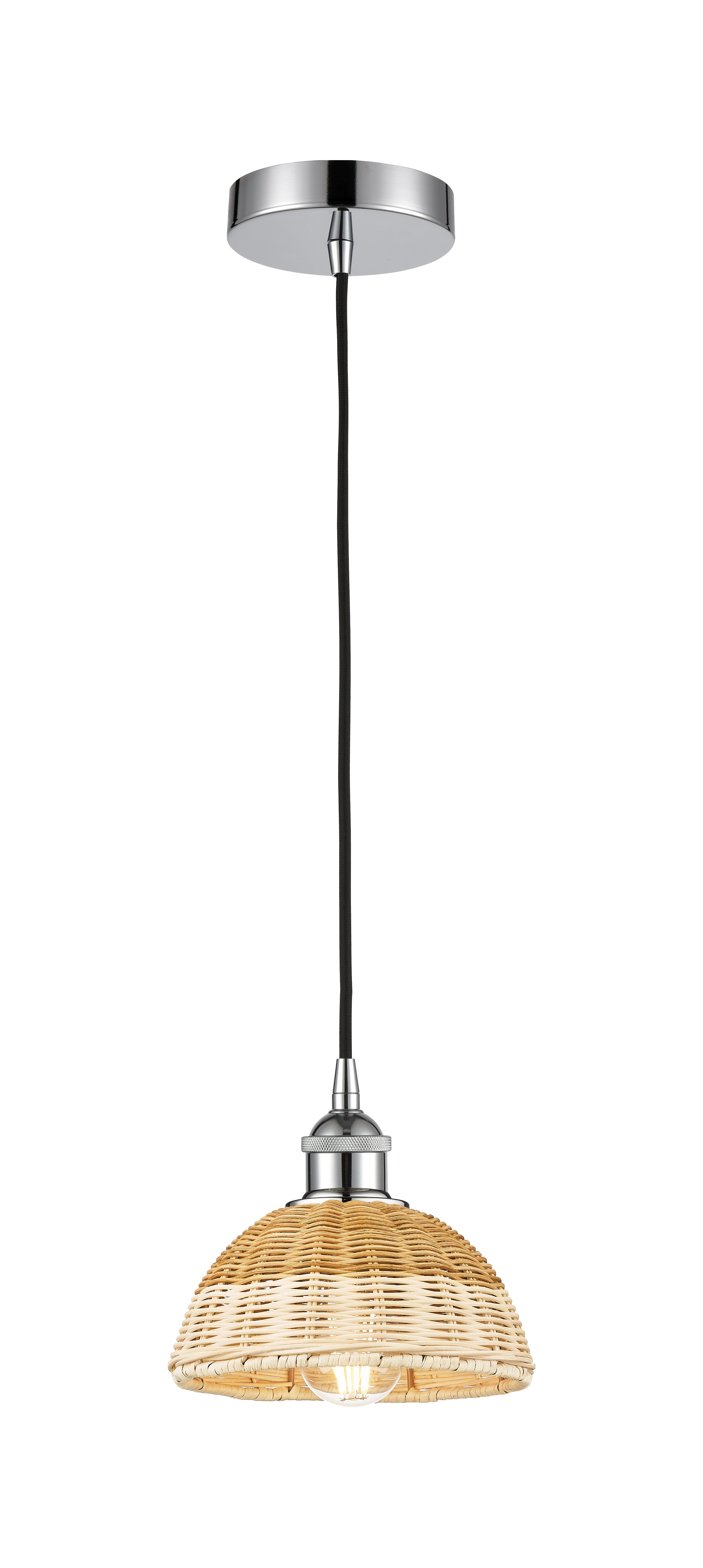 Edison Mini Pendant Antique Brass Finish