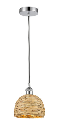 Edison Mini Pendant Antique Brass Woven