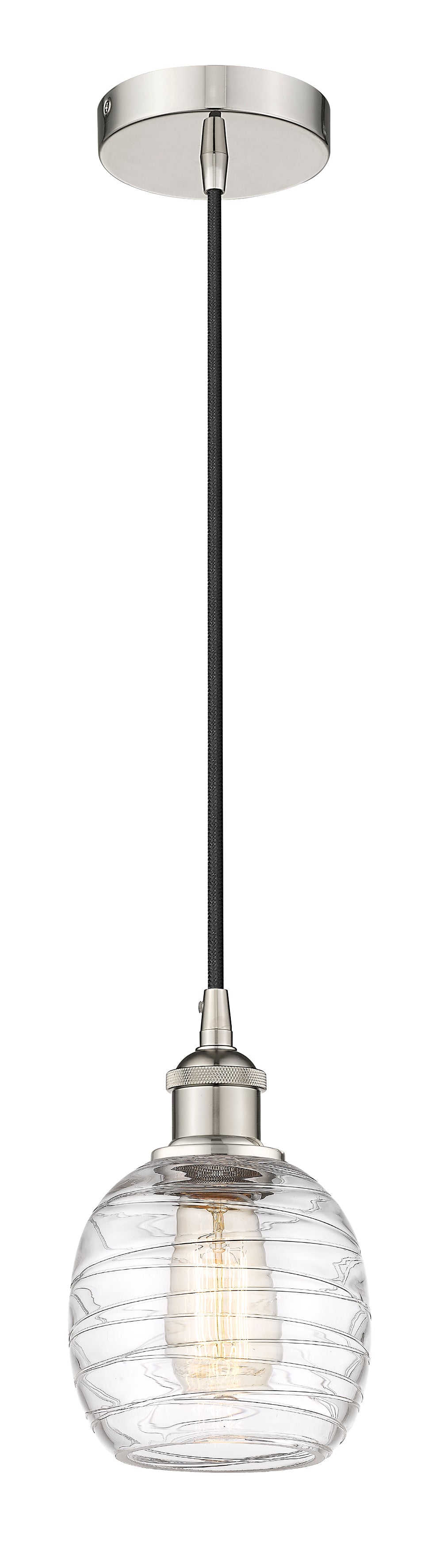 Edison Mini Pendant Antique Brass Finish