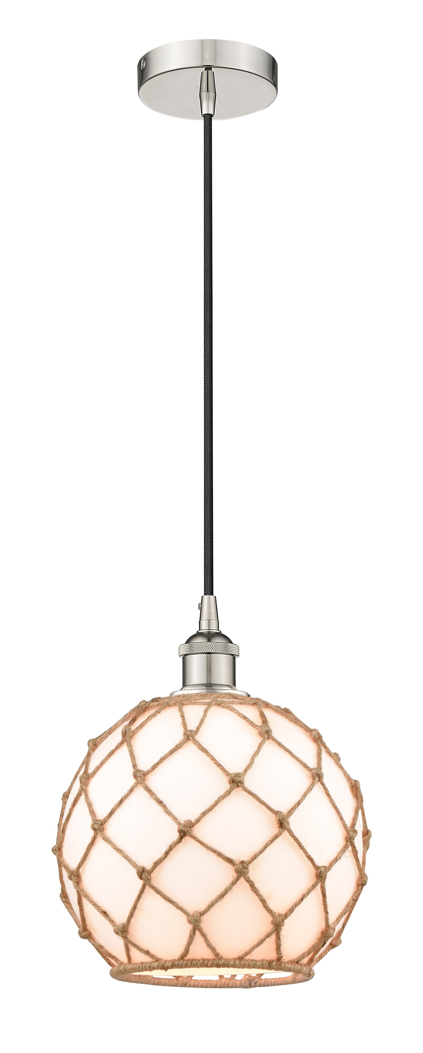 Edison Mini Pendant Antique Brass 10 Inch