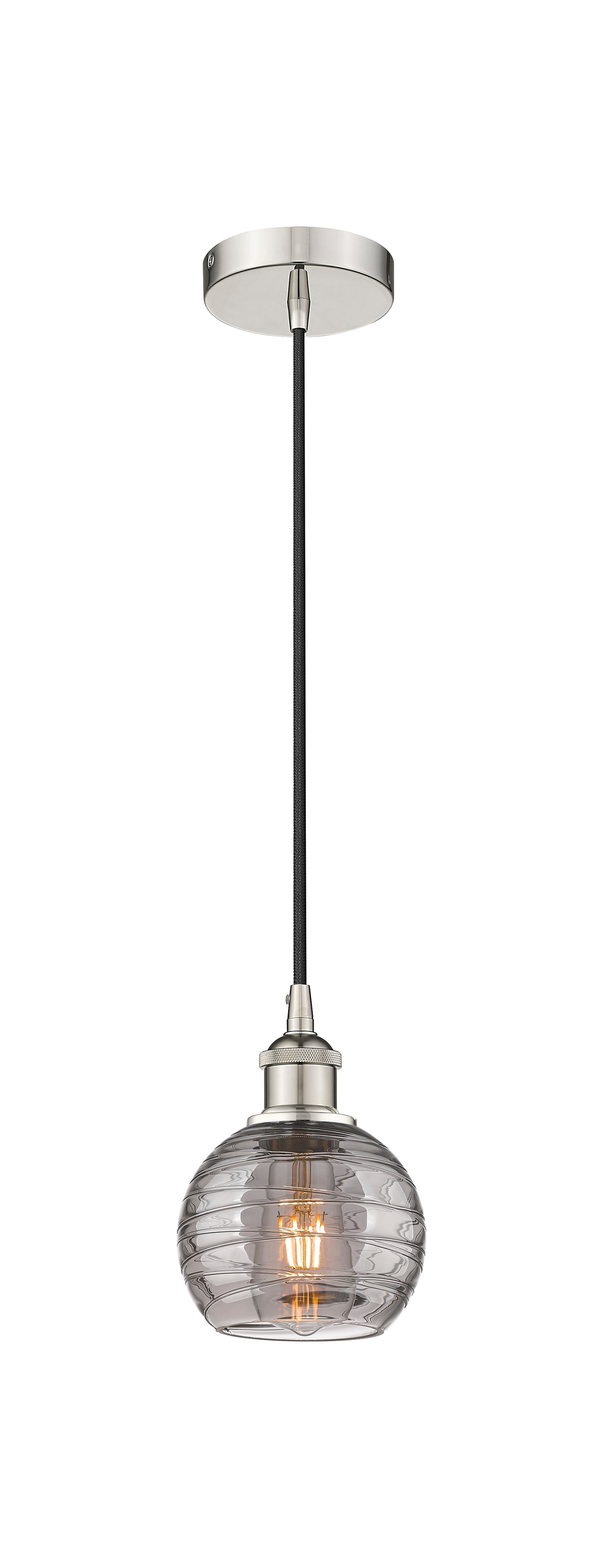 Edison Mini Pendant Antique Brass Finish