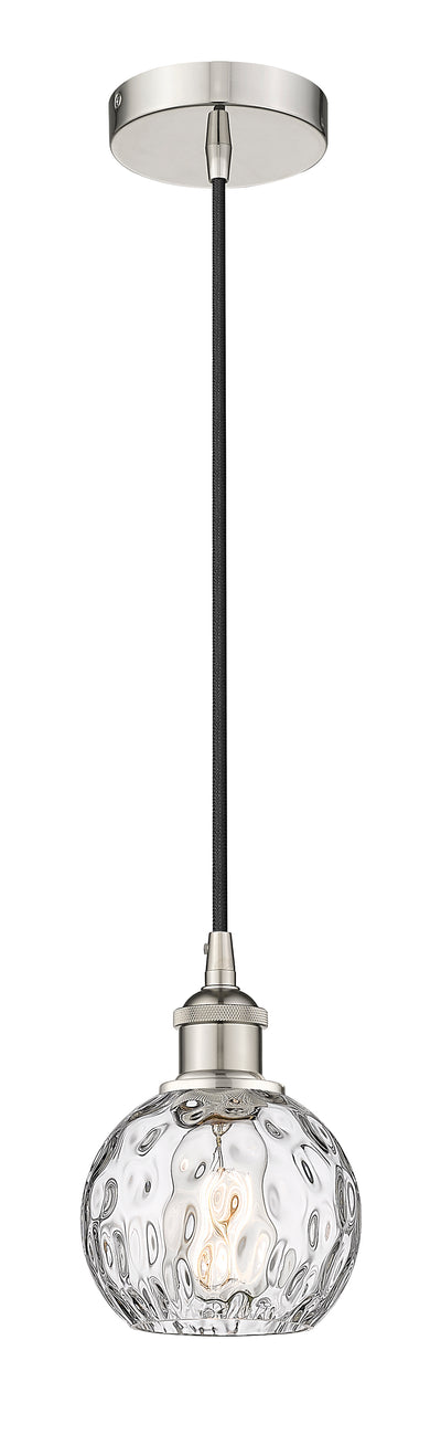 Edison Mini Pendant 6 Inch Brass Glass