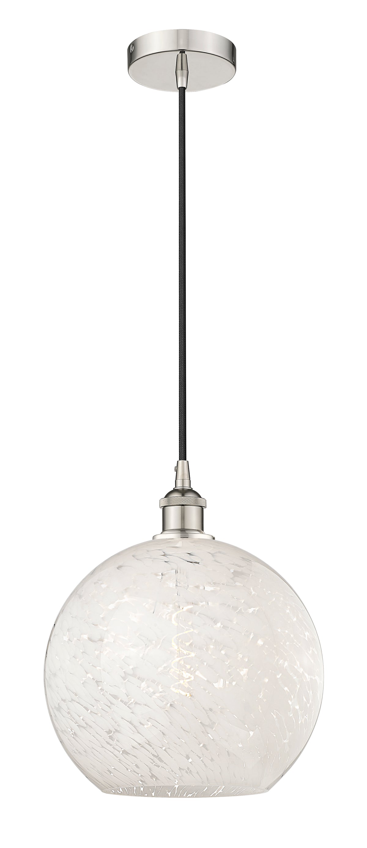 Edison Mini Pendant Antique Brass 12 Inch