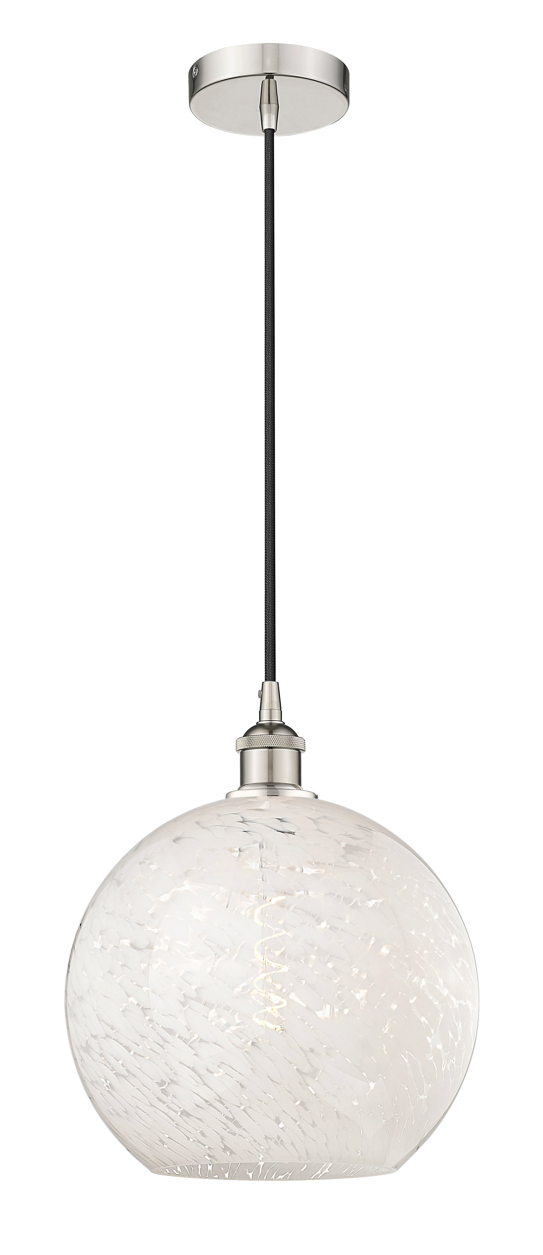 Edison Mini Pendant Antique Brass 12 Inch