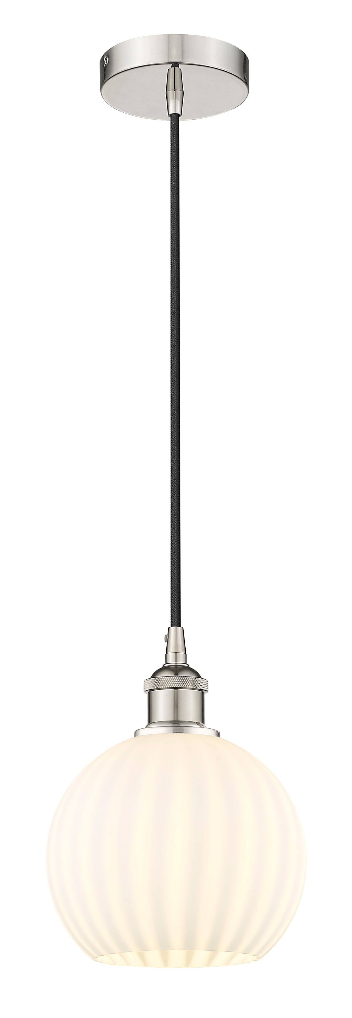 Edison Mini Pendant Cast Brass 8 Inch