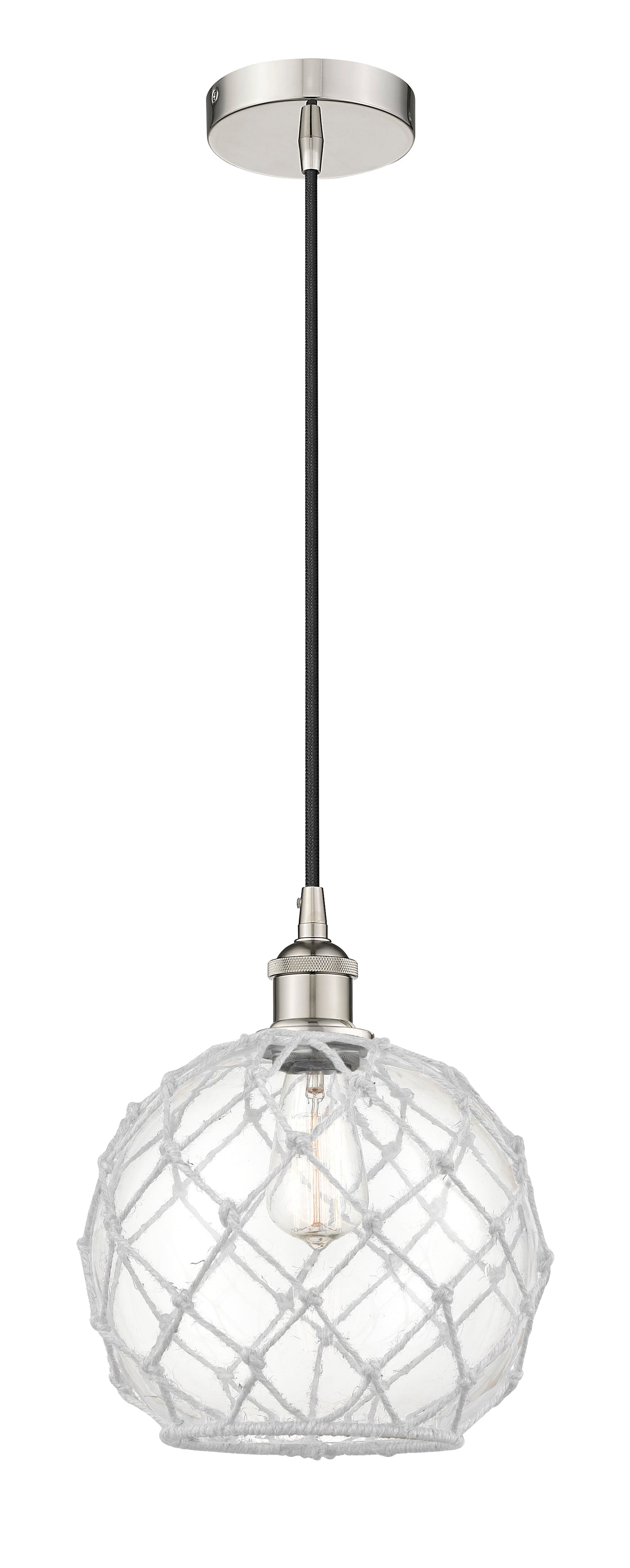 Edison Mini Pendant Antique Brass 10 Inch