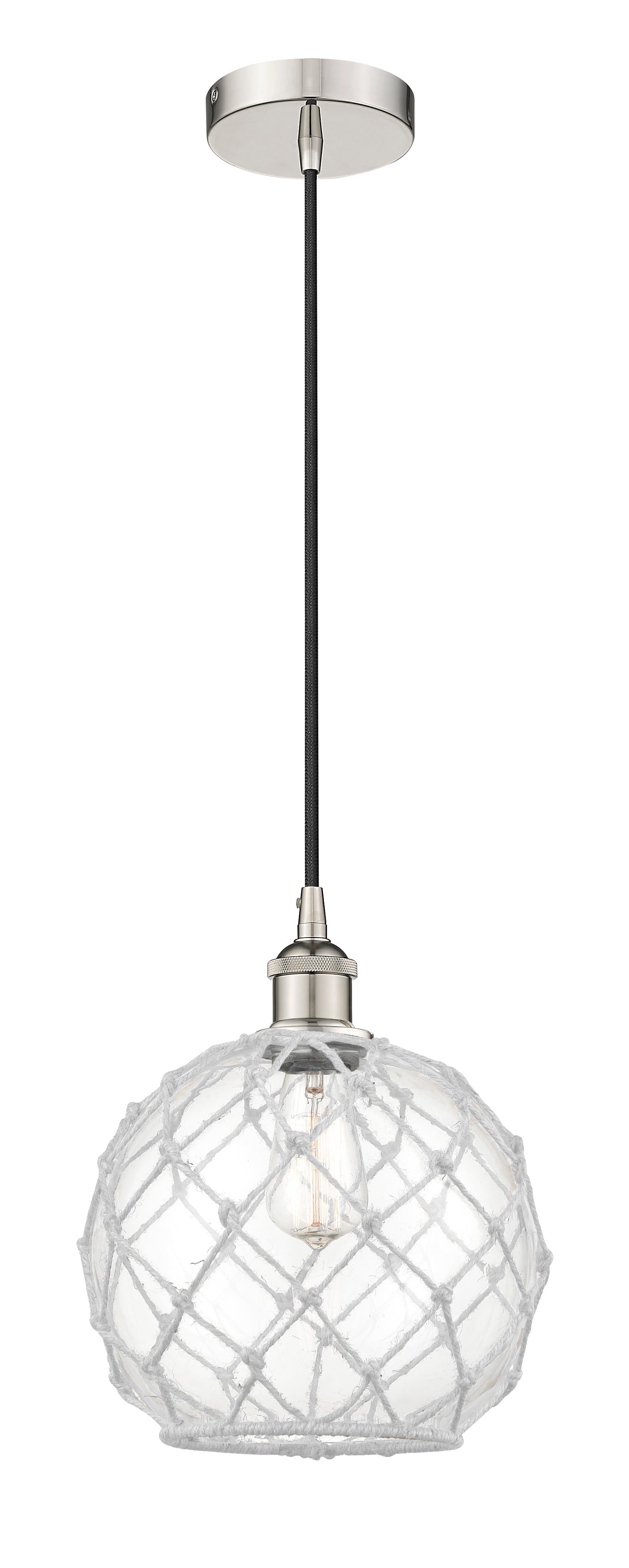 Edison Mini Pendant Antique Brass 10 Inch