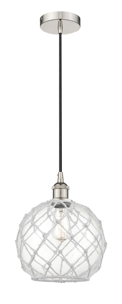 Edison Mini Pendant Antique Brass 10 Inch