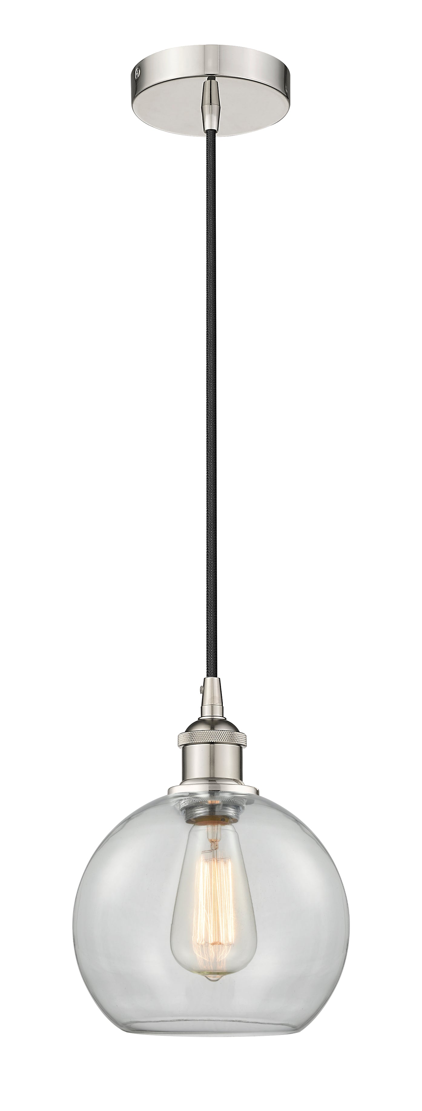 Edison Mini Pendant Antique Brass Finish