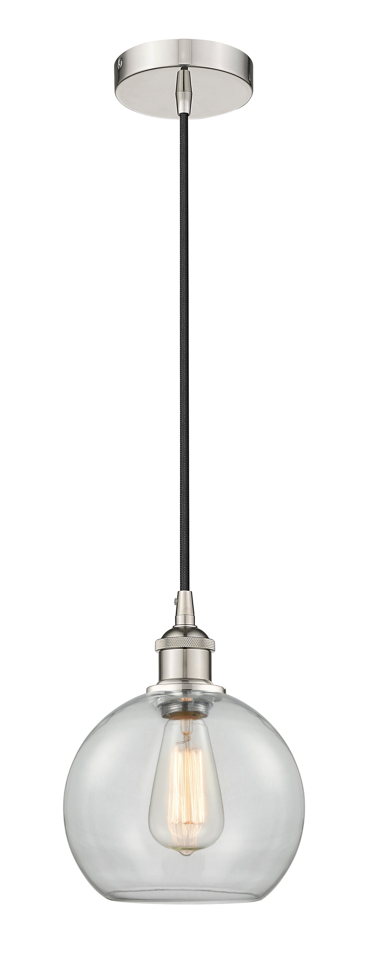 Edison Mini Pendant Antique Brass Finish
