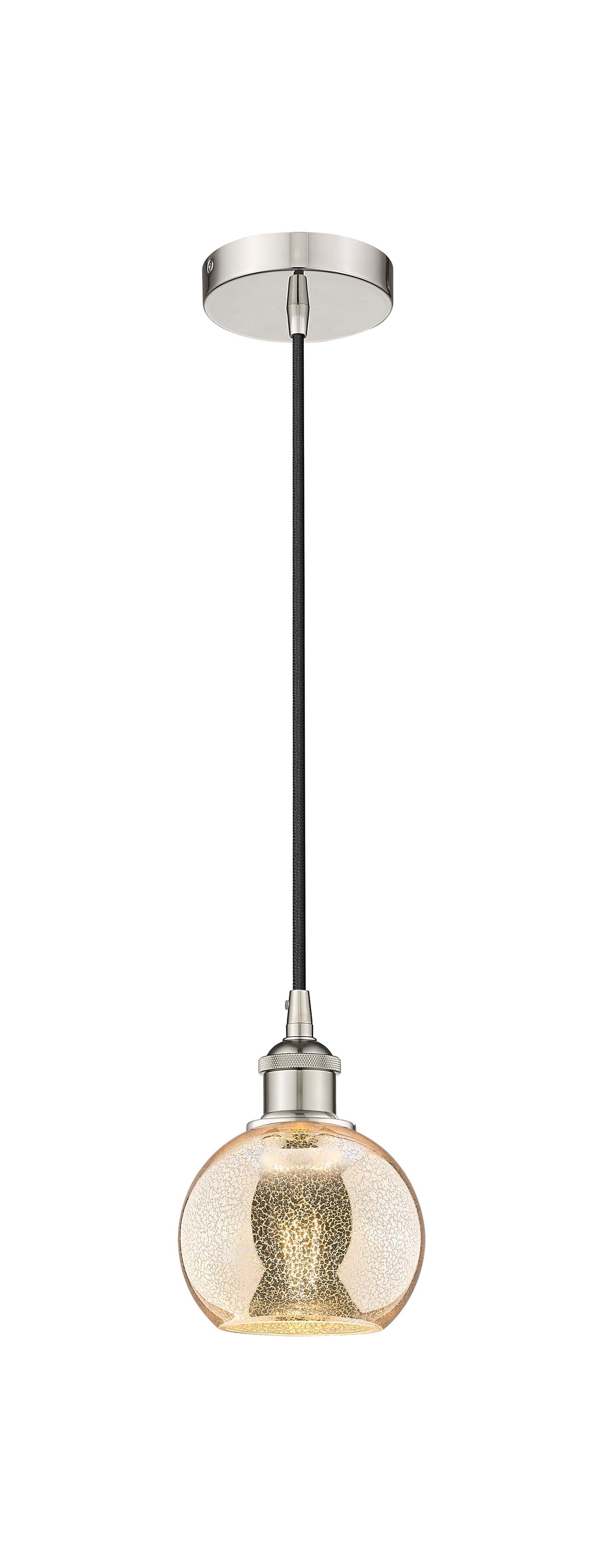 Edison Mini Pendant Antique Brass Finish