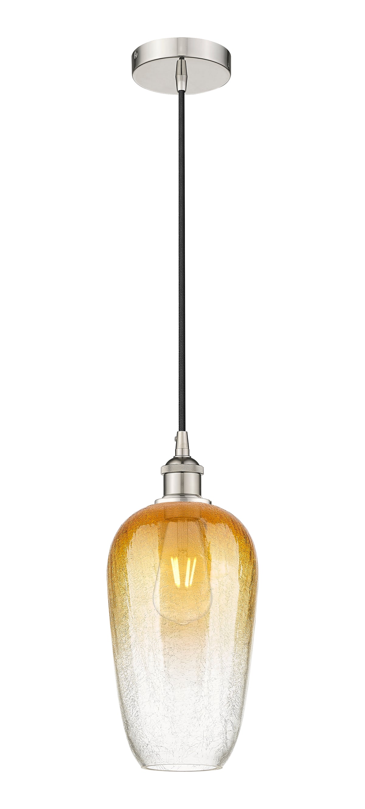 Edison Mini Pendant Antique Brass 7 Inch