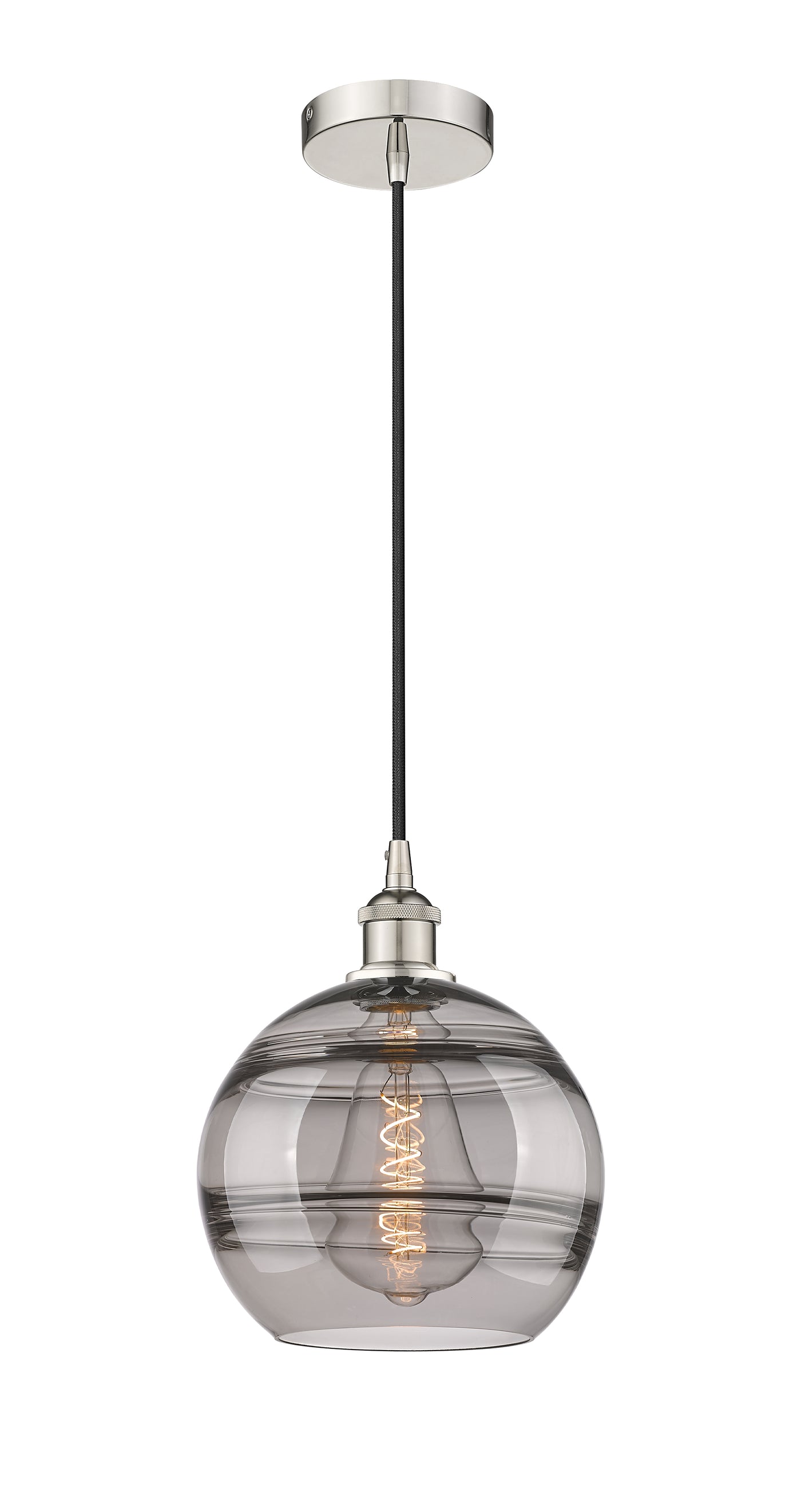 Edison Mini Pendant Antique Brass 10 Inch