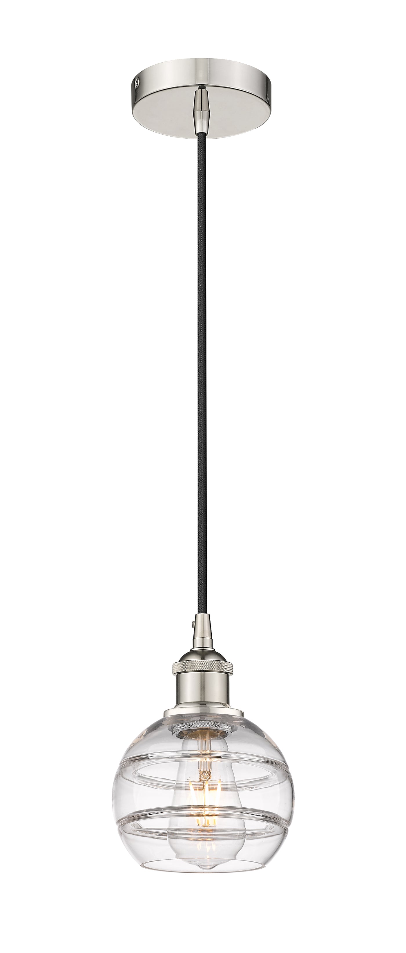 Edison Mini Pendant Antique Brass 5.875 Inch