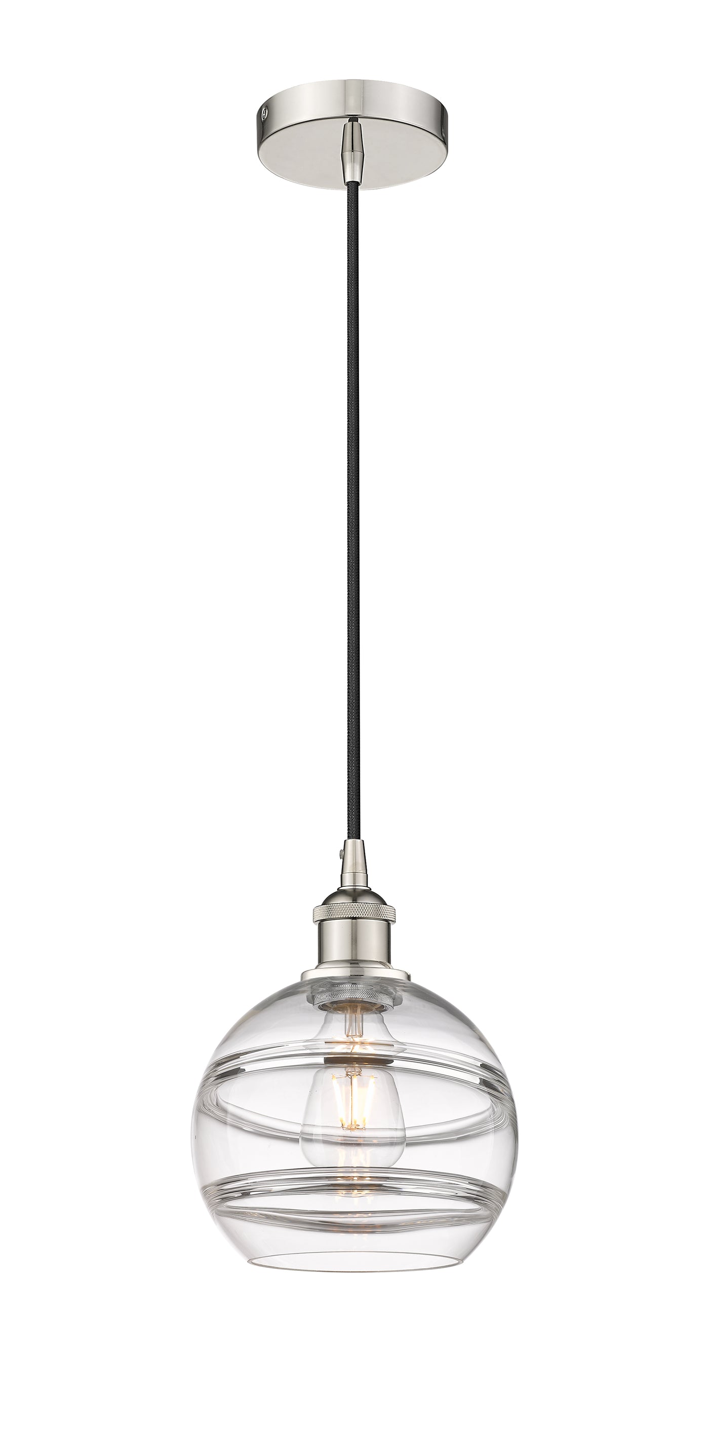 Edison Mini Pendant Antique Brass Cast
