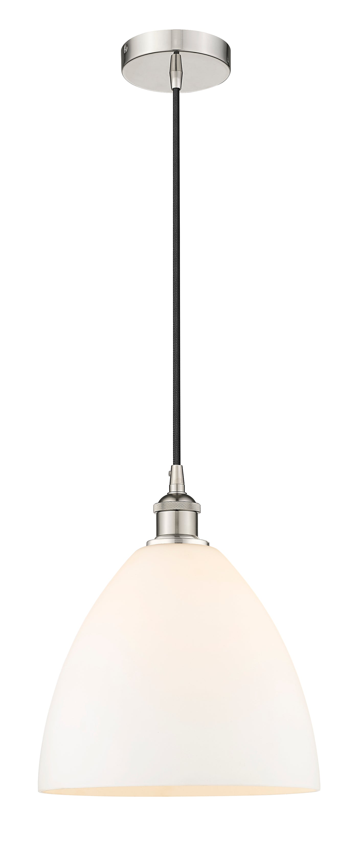 Edison Mini Pendant Cast Brass 12 Inch
