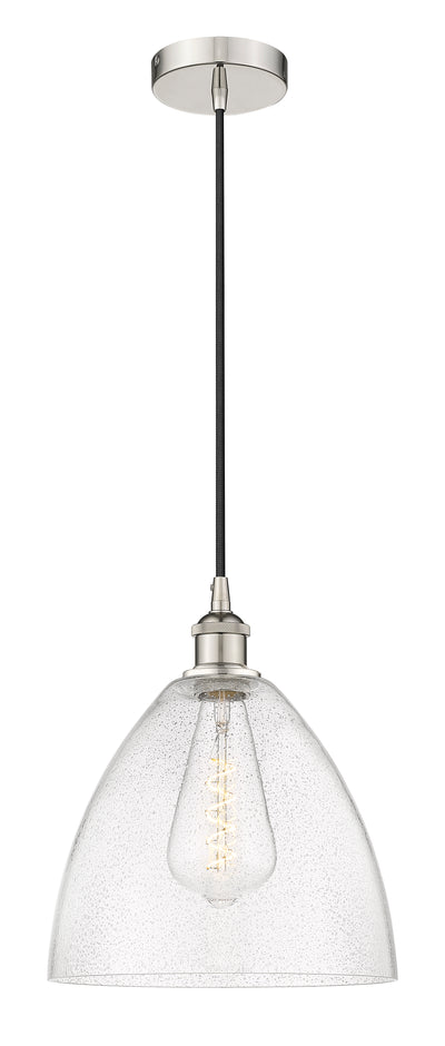 Edison Mini Pendant Cast Brass 12 Inch