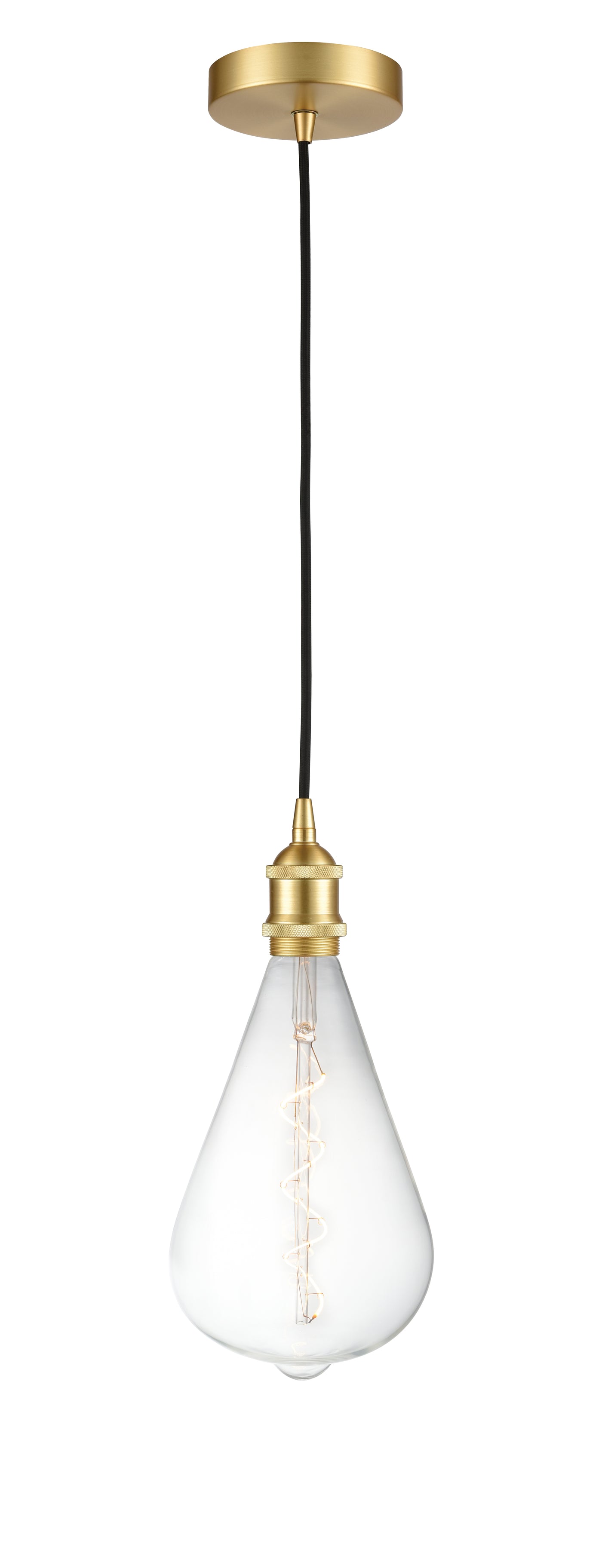 Edison Mini Pendant Antique Copper Finish