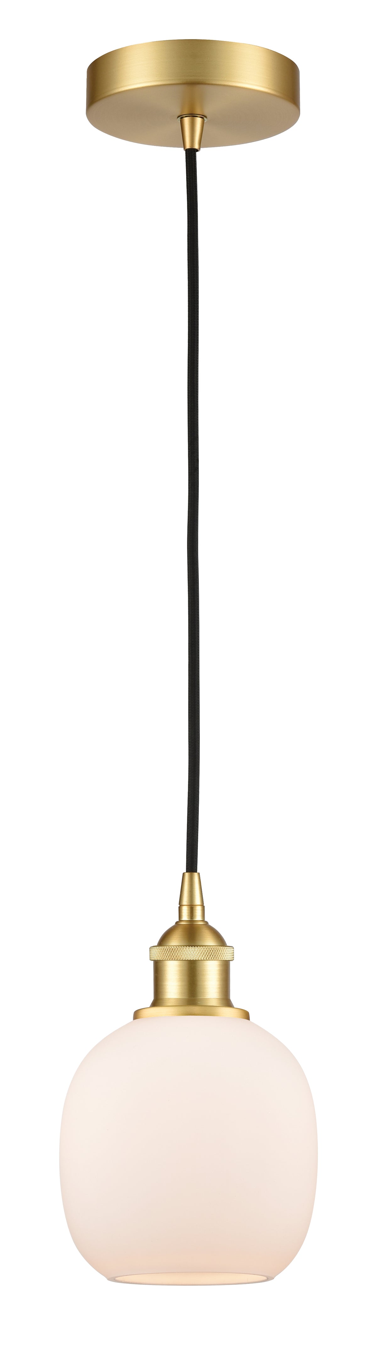 Edison Mini Pendant Antique Brass Finish