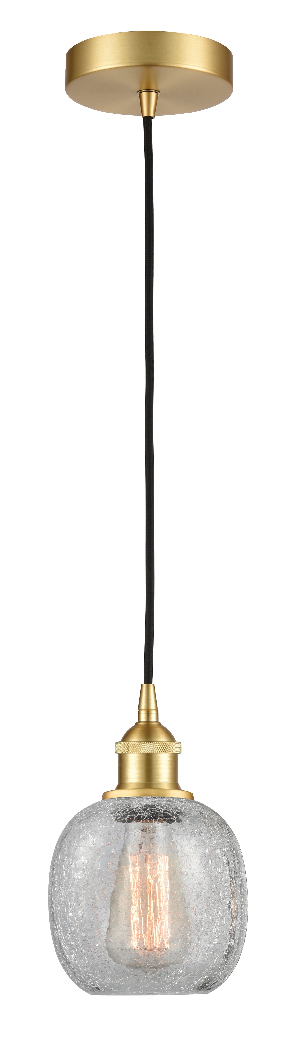 Edison Mini Pendant Antique Brass Finish