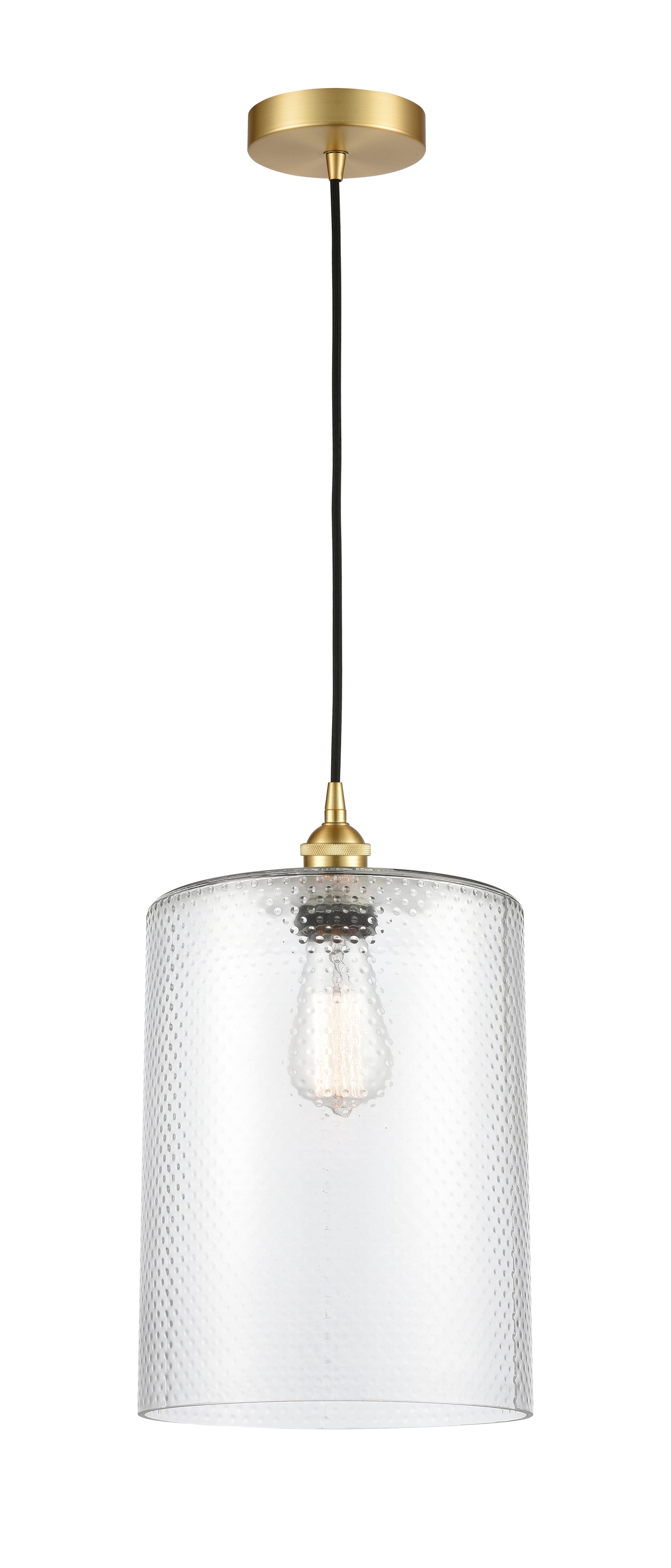 Edison Mini Pendant Cast Brass Antique