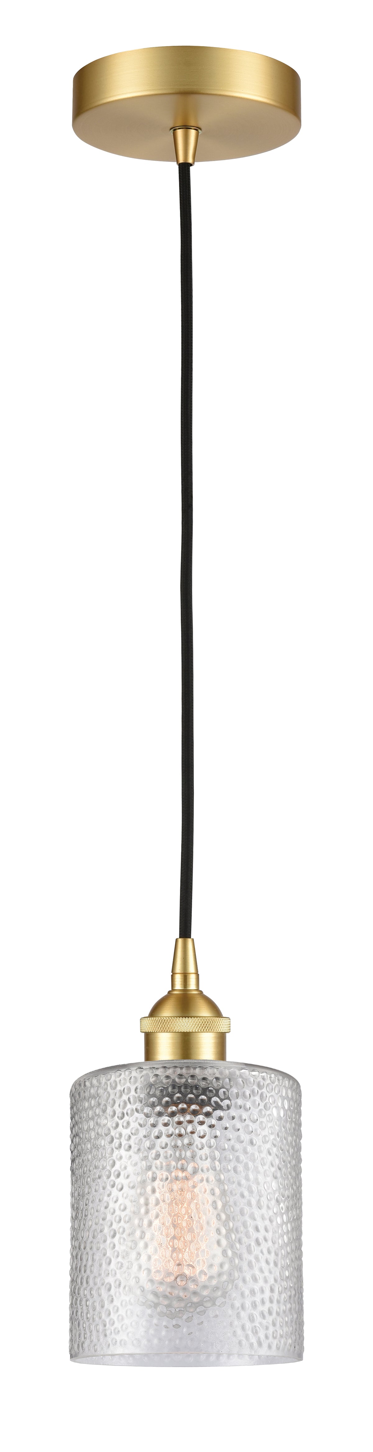 Edison Mini Pendant Antique Brass Cast Brass