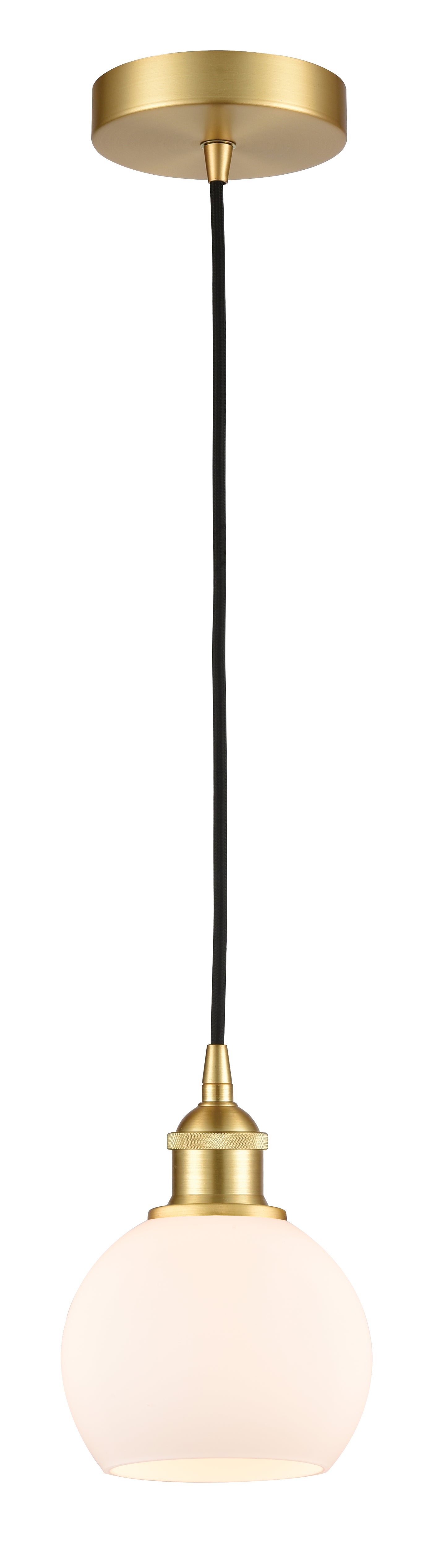 Edison Mini Pendant Antique Brass Finish