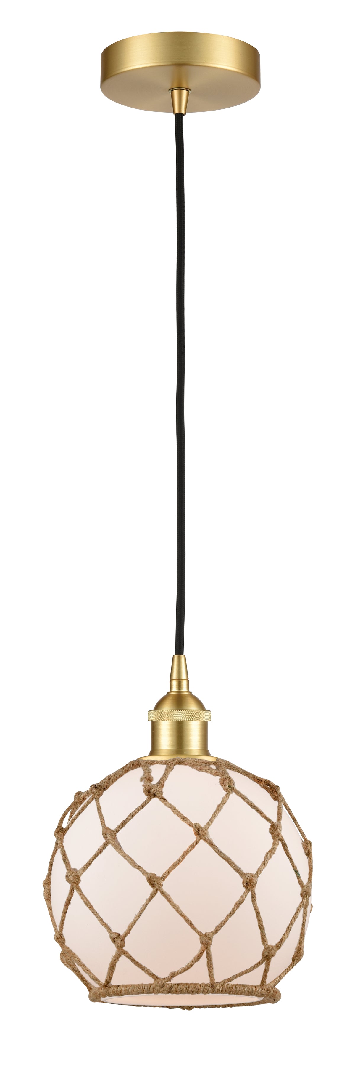 Edison Mini Pendant Antique Brass Finish