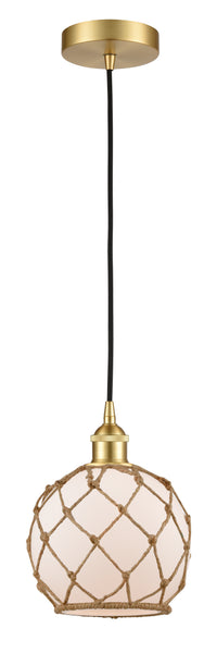 Edison Mini Pendant Antique Brass Finish