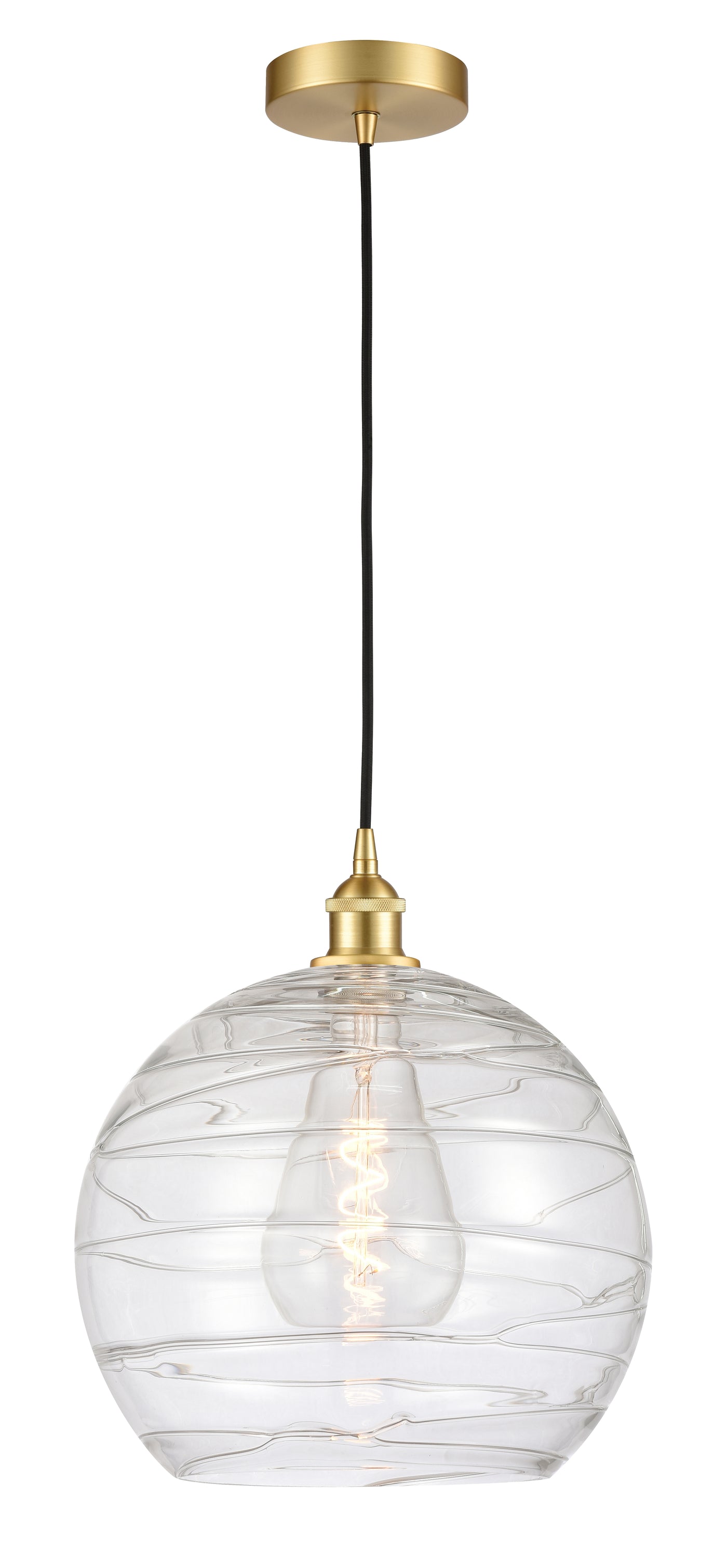 Edison Mini Pendant Antique Brass Finish