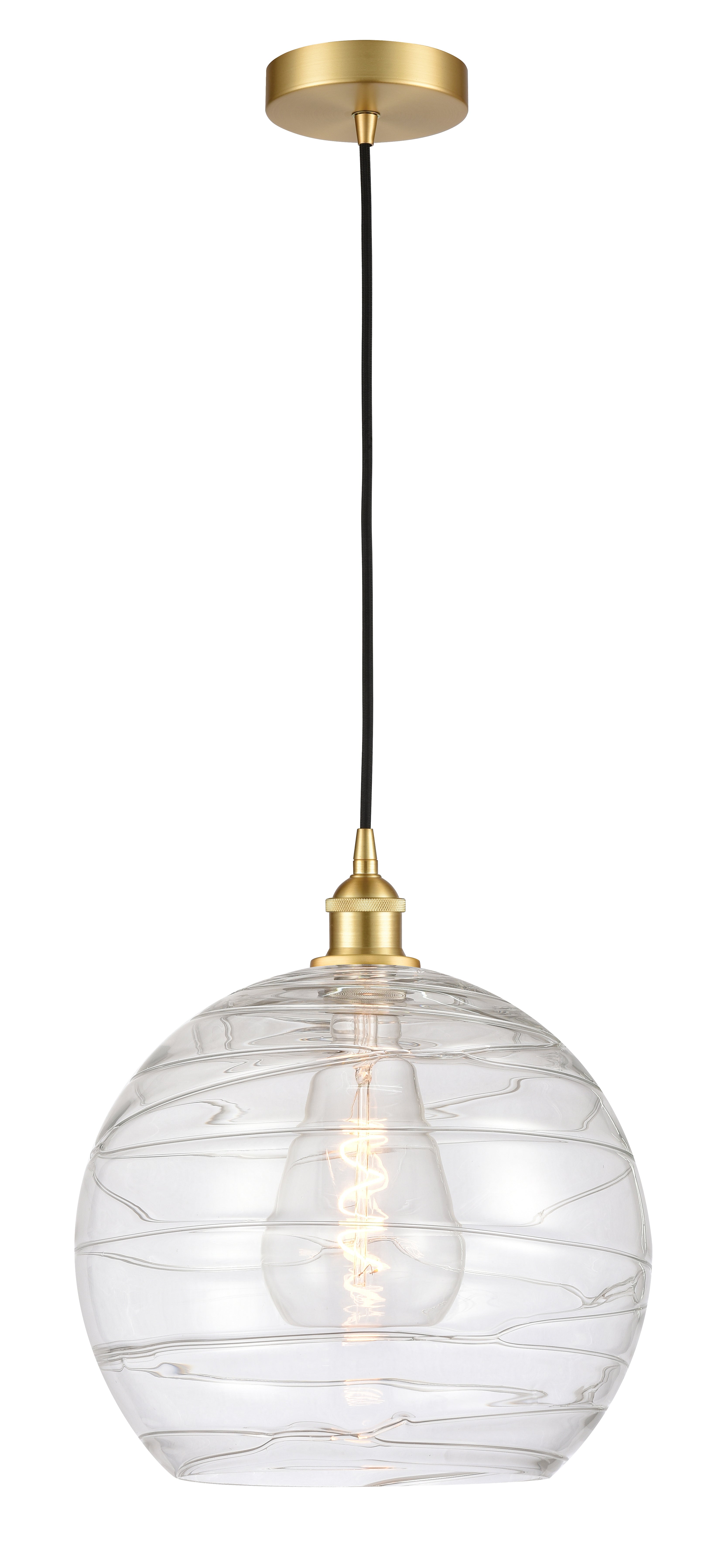 Edison Mini Pendant Antique Brass Finish
