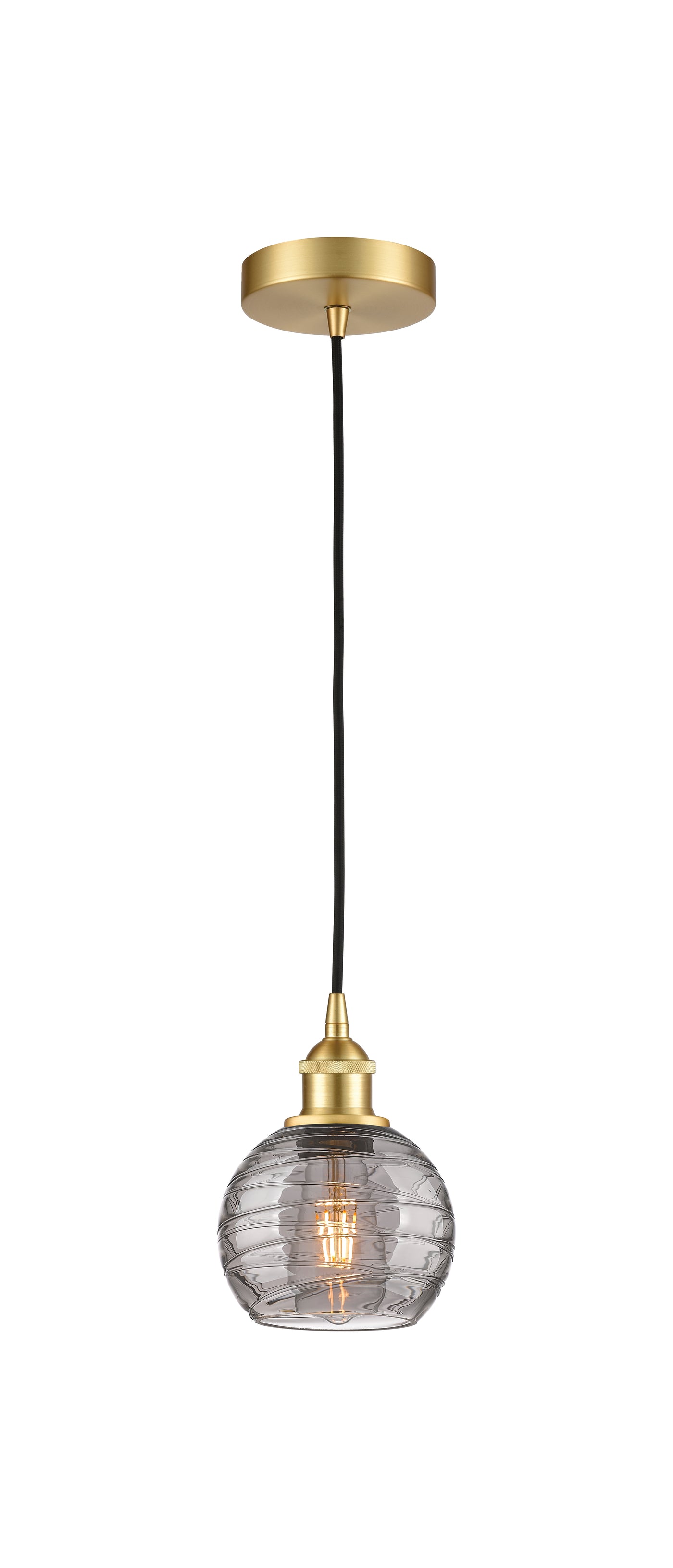 Edison Mini Pendant Antique Brass Finish