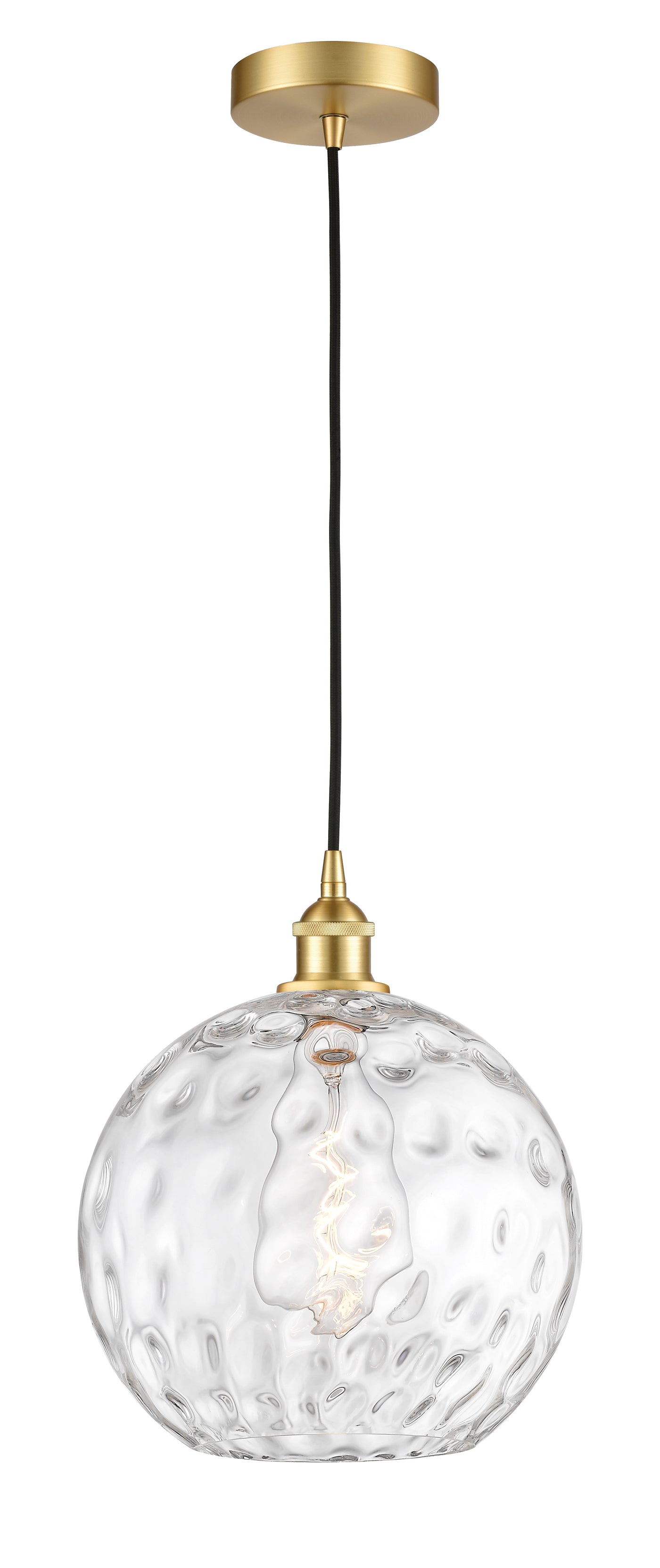 Edison Mini Pendant Cast Brass Antique