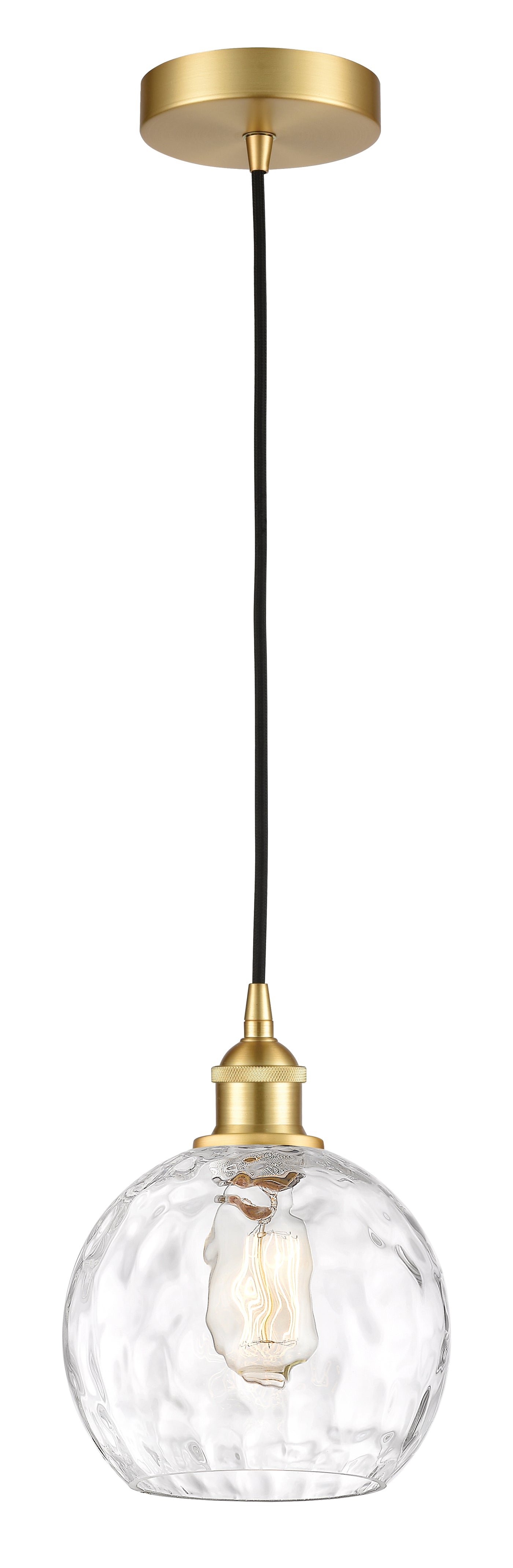 Edison Mini Pendant Antique Brass Finish